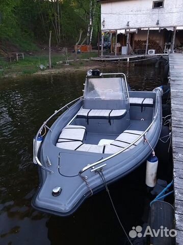 Финский катер FM 520 с мотором