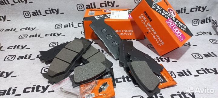 Колодки тормозные камри 50 40 55 Masuma