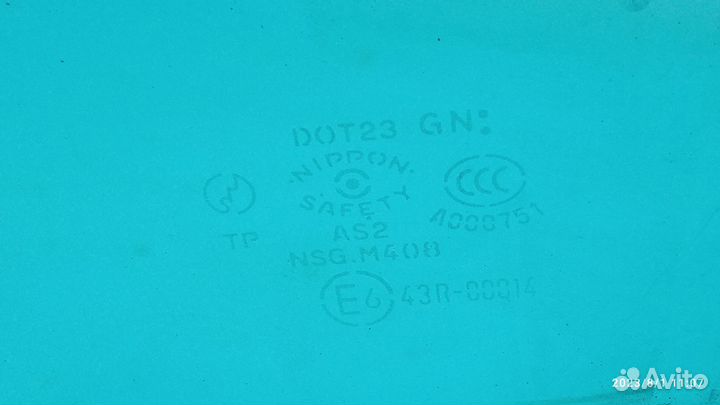 Стекло заднее левое для Mazda 6 2002-2007