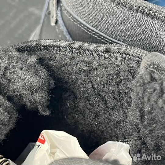 Nike Lunar Force 1 Duckboot Black Gum с Мехом