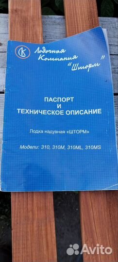 Лодка шторм 310М + мотор MTR marine 2л/с