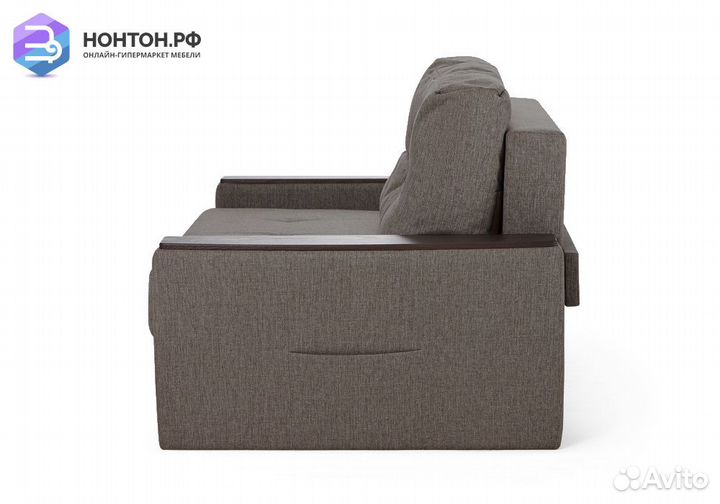 Диван еврокнижка Дубай светло-коричневый