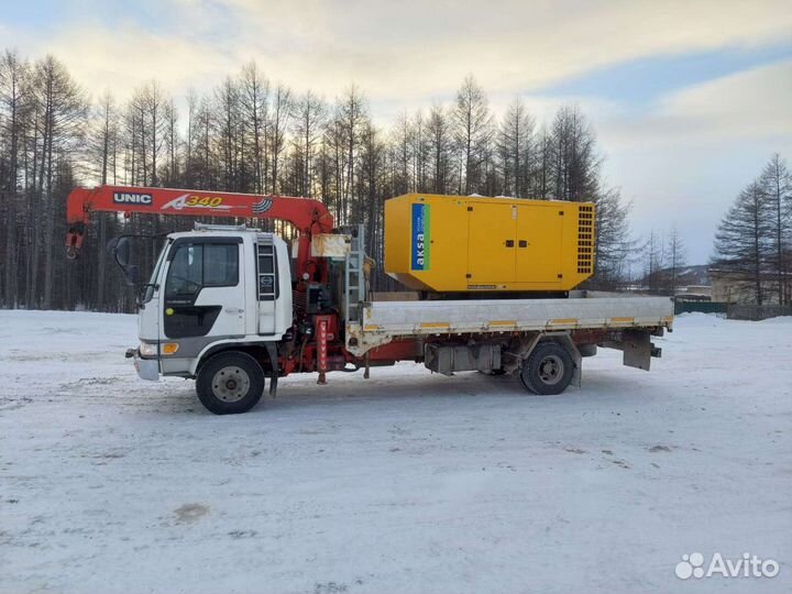 Эвакуатор с краном-манипулятором