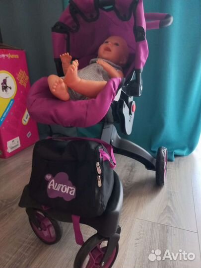 Коляска для куклы baby born