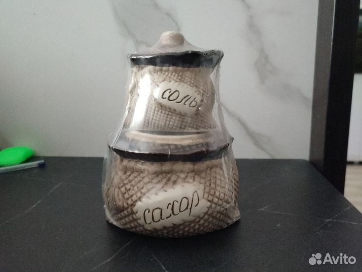 Набор солонка + сахарница