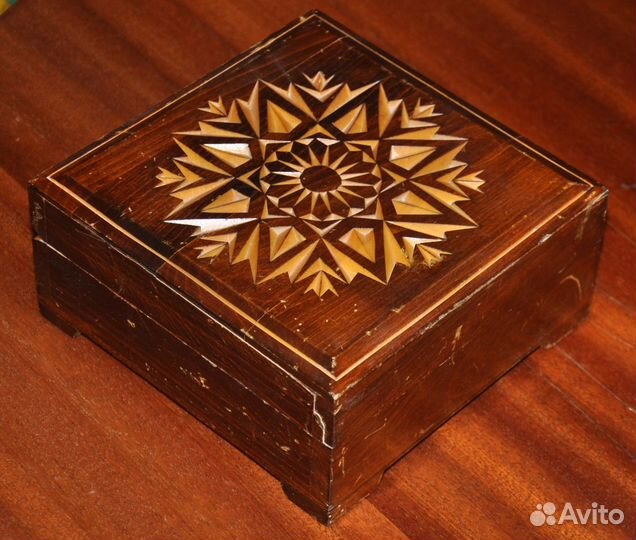 Шкатулка деревянная (СССР)