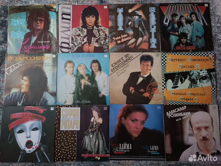 Виниловые пластинки СССР