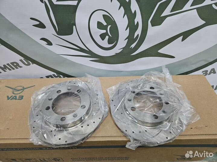 Тормозные диски передние УАЗ Патриот