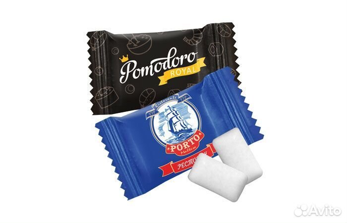 Жевательная резинка с Вашим логотипом