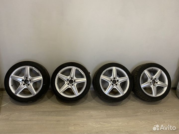 Колеса на mercedes cls r18