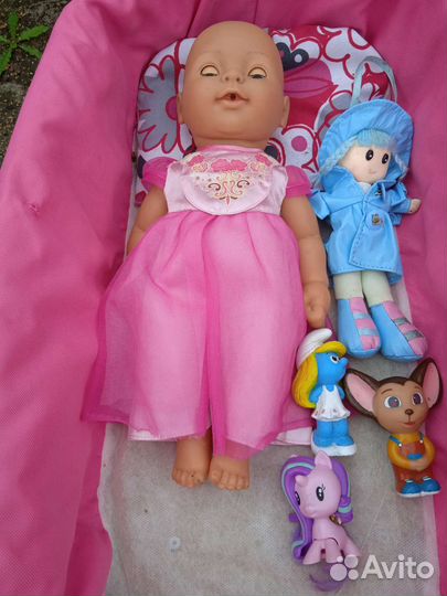 Коляска кукольная