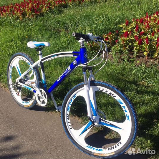 Велосипед на литых дисках