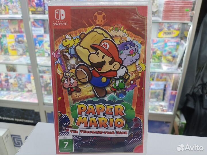 Paper Mario the thousand year door switch