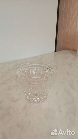 Ваза хрустальная СССР салатницы, конфетницы