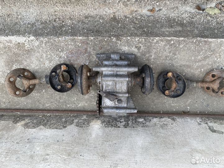 Редуктор мотороллер муравей