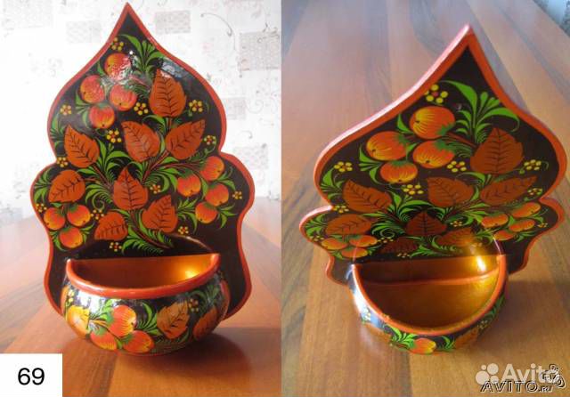 Хохлома кашпо