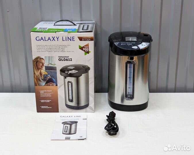 Термопот Galaxy 3.2 л Электрический насос (Новый)
