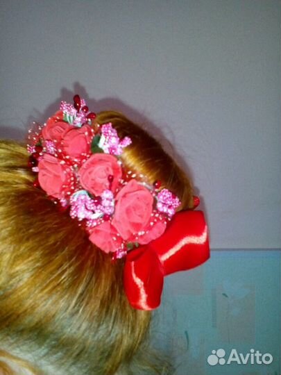 Резинка на бублик ручная работа