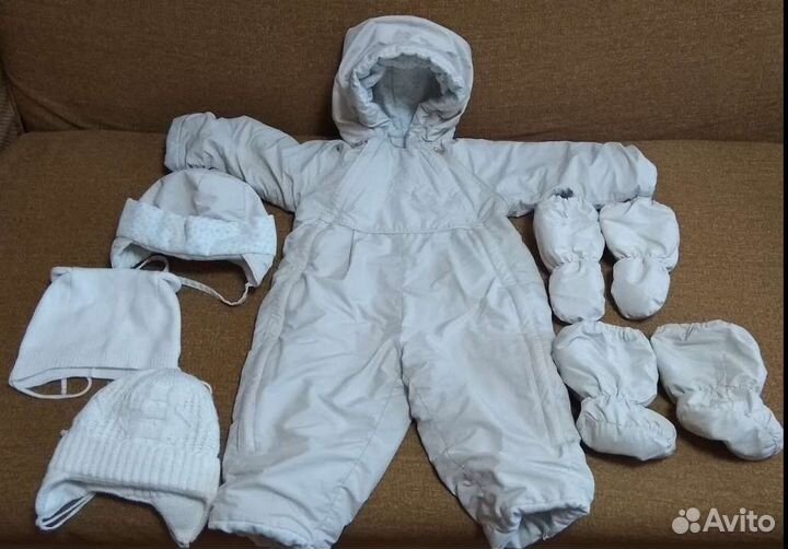 Комплект (деми) Lenne, р. 68-80 + шапки, р. 40-44