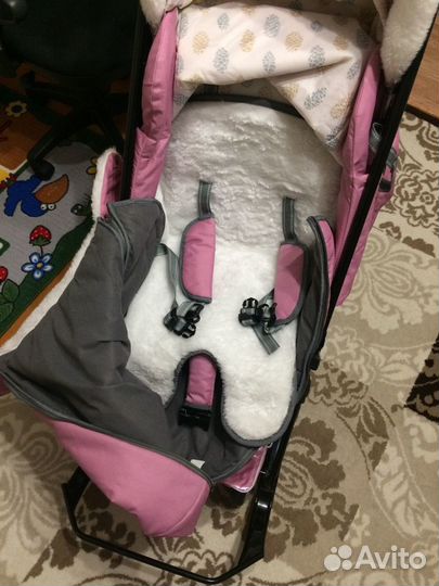 Санки-коляска Ника 7-5