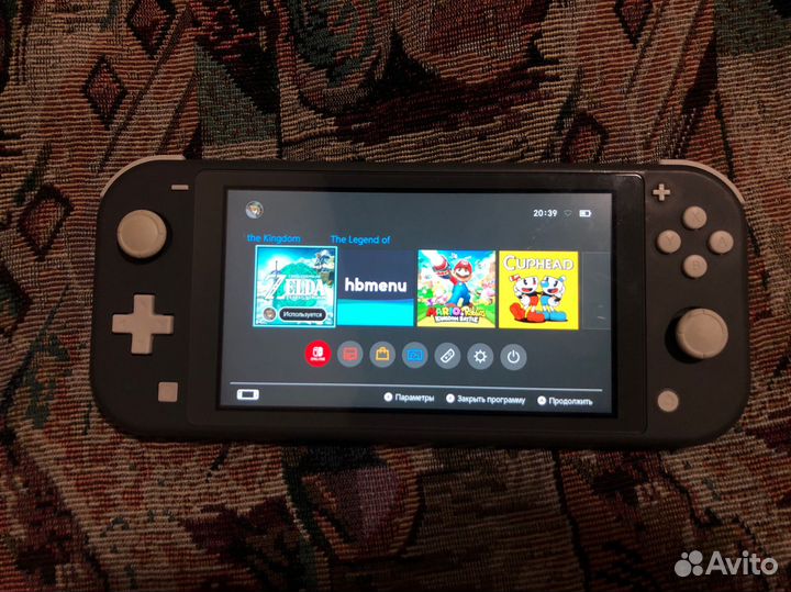 Nintendo switch lite прошитая