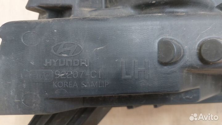 Фара противотуманная пер. L Sonata VII 92207C1700