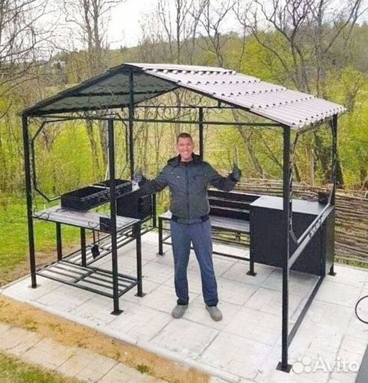 Мангал с завода