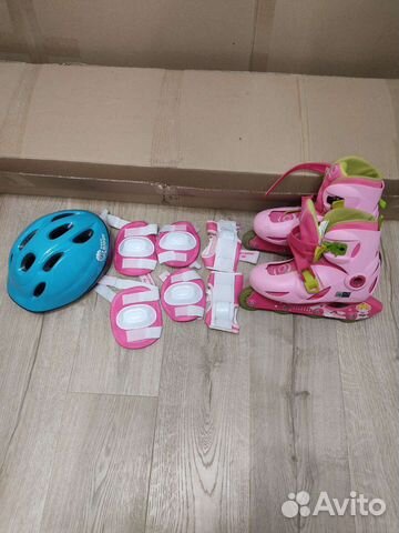 Роликовые коньки детские раздвижные