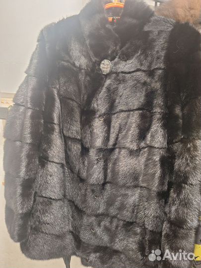 Шуба норковая 44