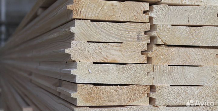 Доска половая Шпунт.Паз-шип. 28*140*3000 мм (вс)