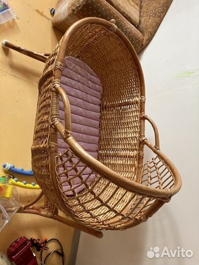 Люлька колыбель плетеная