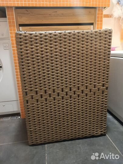Корзина из ротанга, для белья