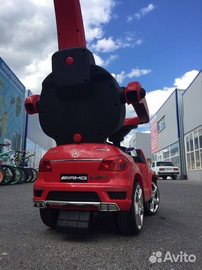 Каталка толокар с ручкой Mercedes GL63 A888AA-M
