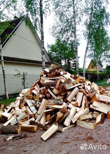 Дрова любые Березовые в укладку с доставкой