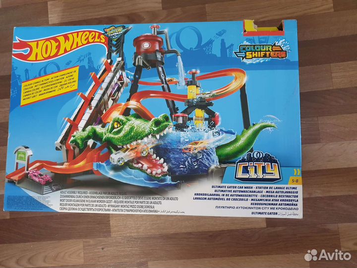 Игровой набор hot wheels автомойка