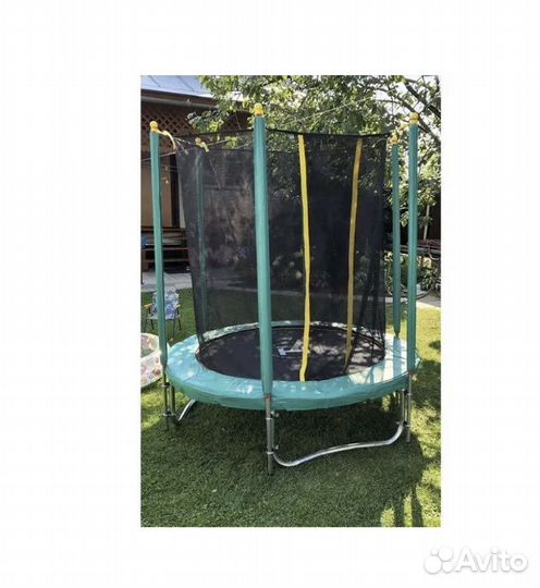 Батут с сеткой