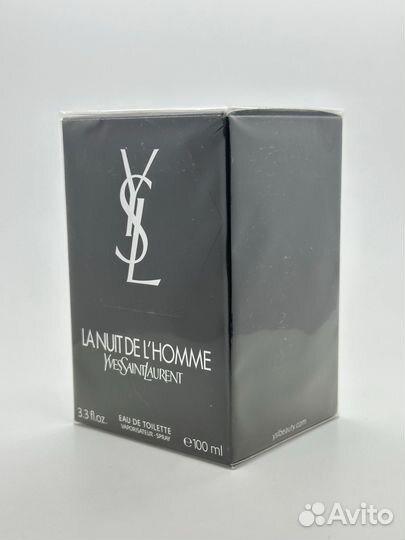 Yves Saint Laurent La Nuit De L' Homme 100 мл