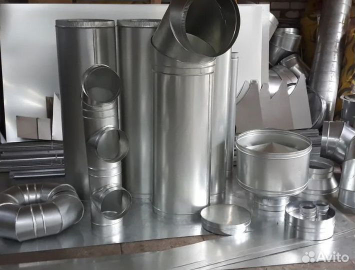 Воздуховоды из оцинкованной стали