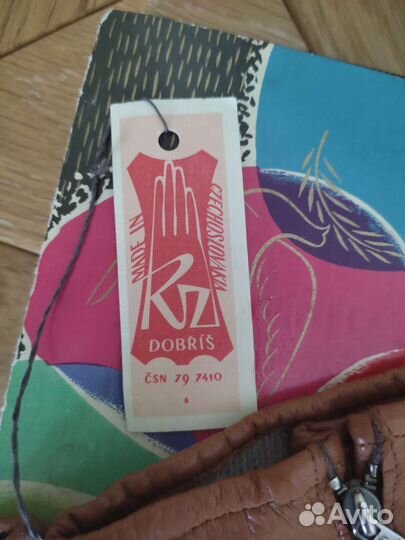 Перчатки кожаные женские новые СССР