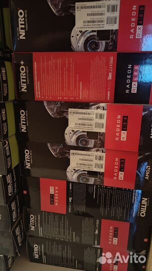 Коробки видеокарт gtx 1060 3gb, radeon rx480 8gb