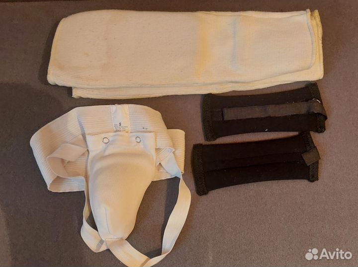 Защита голени и стопы(чулок для каратэ) 6 - 9 лет