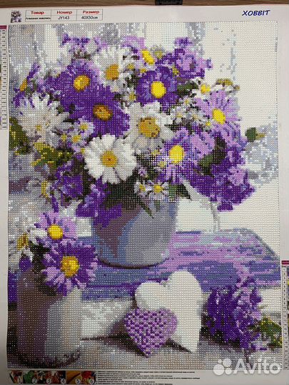 Алмазная вышивка. Сборка