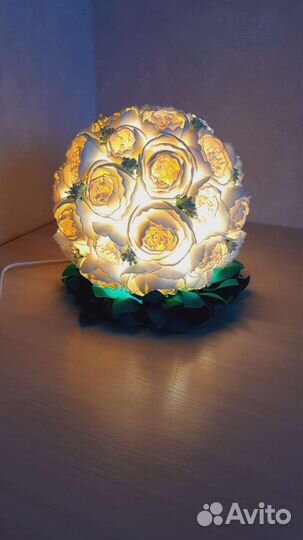 Светильник пиончики