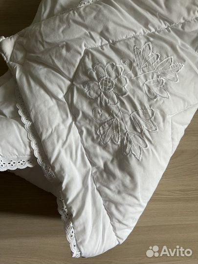 Детское одеяло конверт на выписку для девочки