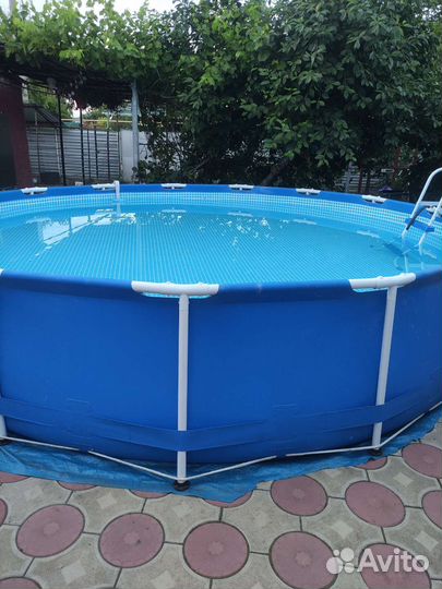 Каркасный бассейн бу