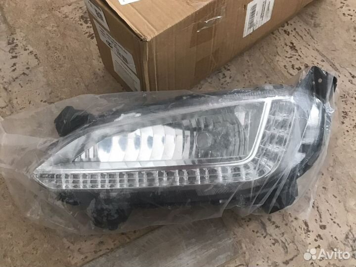 Фара новая левая Санта Фе 3