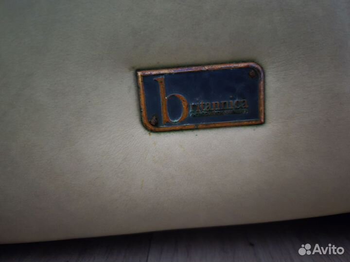 Диван Британика,кожа натур.,раскладной