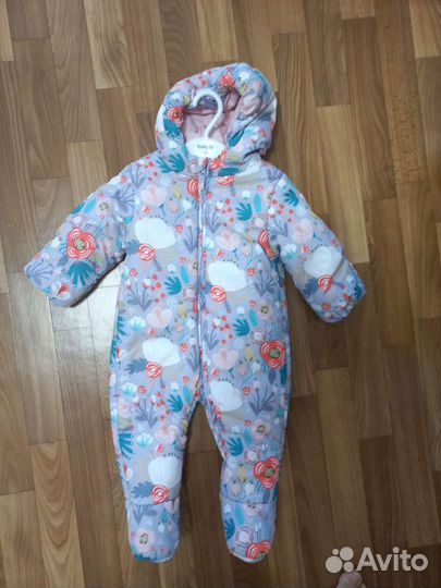 Комбинезон демисезонный 74 80 на девочку
