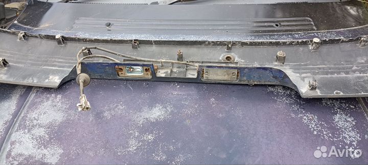 Накладка на 5 дверь митсубиси рвр