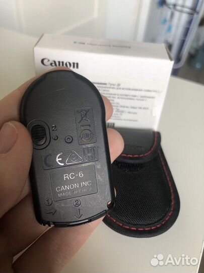 Пульт для камеры оригинальный canon rc-6